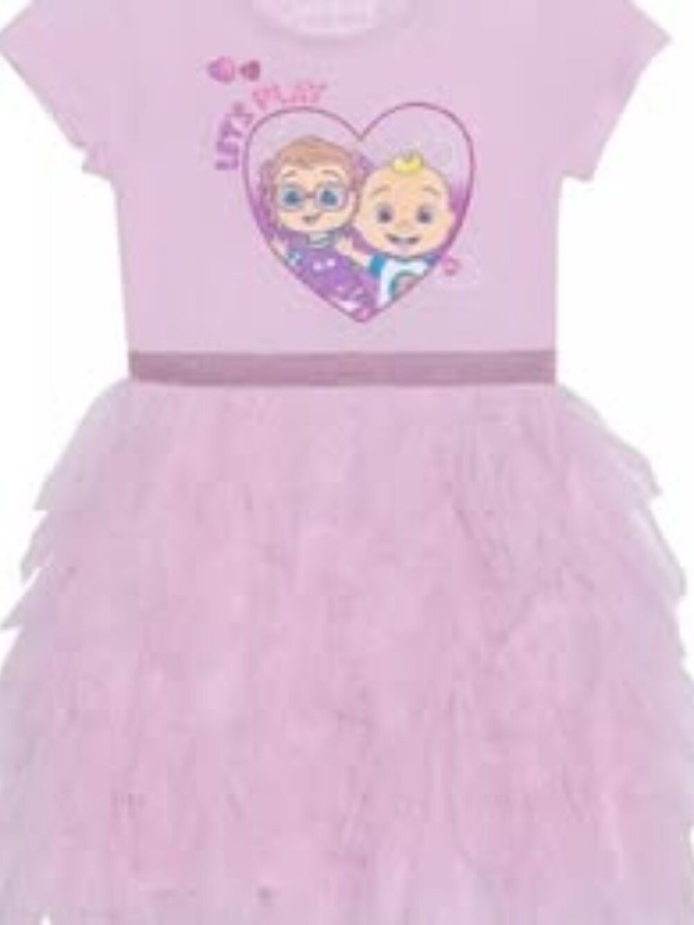 Jumping Beans® Baby & Toddler Girl Cocomelon Short Sleeve Tutu Dress Size 2T